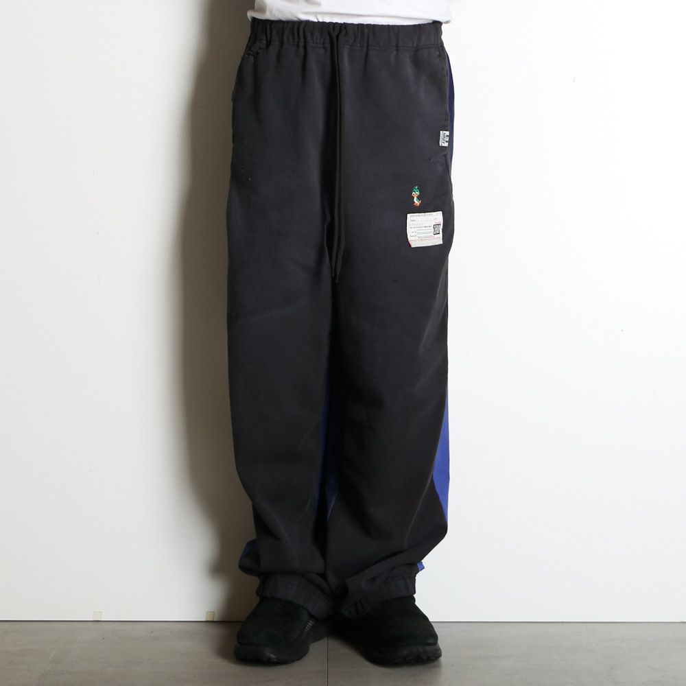 Track Pants Combined Pants - BLACK / トラックパンツ コンバインド パンツ / A16PT572