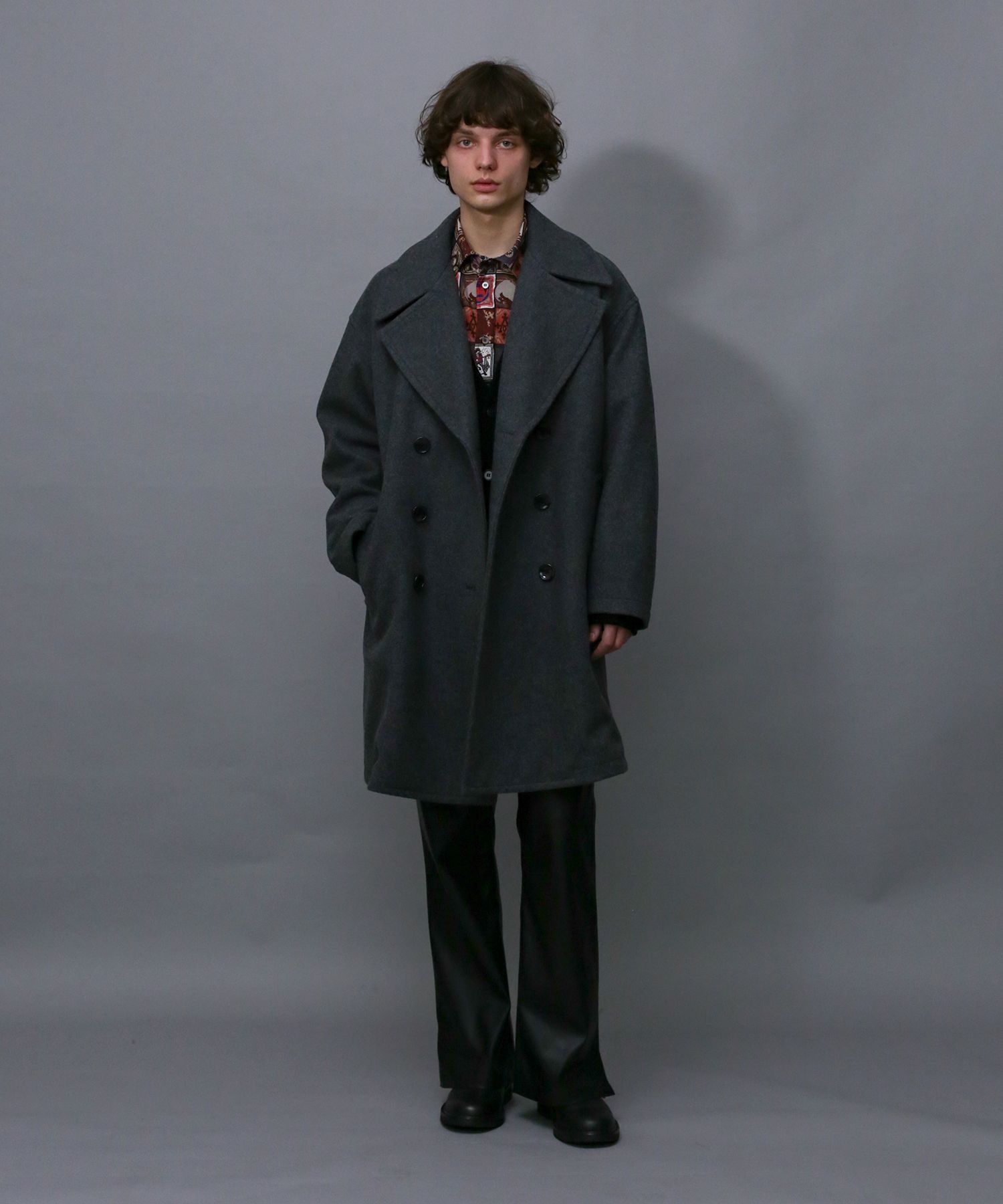 MELTON OVERSIZE P-COAT / メルトン オーバーサイズ コート / 779201