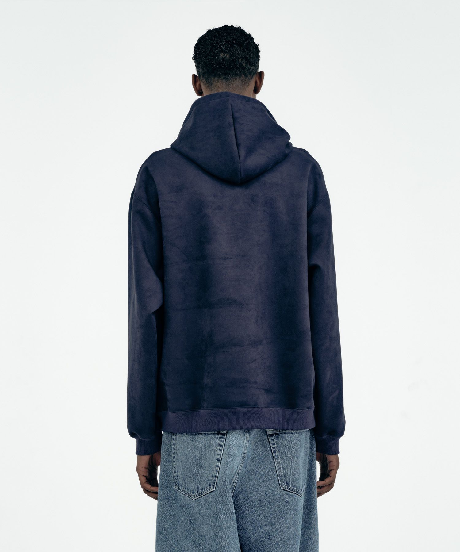 TECH KNIT SUEDE HOODIE / ダンボールスエード フーディー / 178203