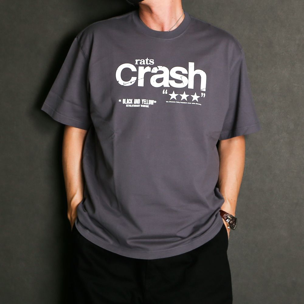 CRASH TEE / プリント Tシャツ / 22'RT-0401