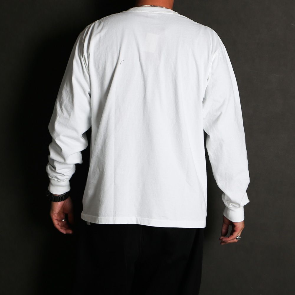 SD US Cotton Logo LS T - WHITE / Tシャツ / TSOLD120