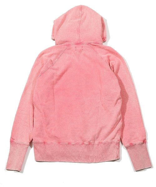 CALIFORNIA COTTON SWEAT HOODIE (CHEMICAL WASH) / プルオーバーパーカー / TSW-S2103