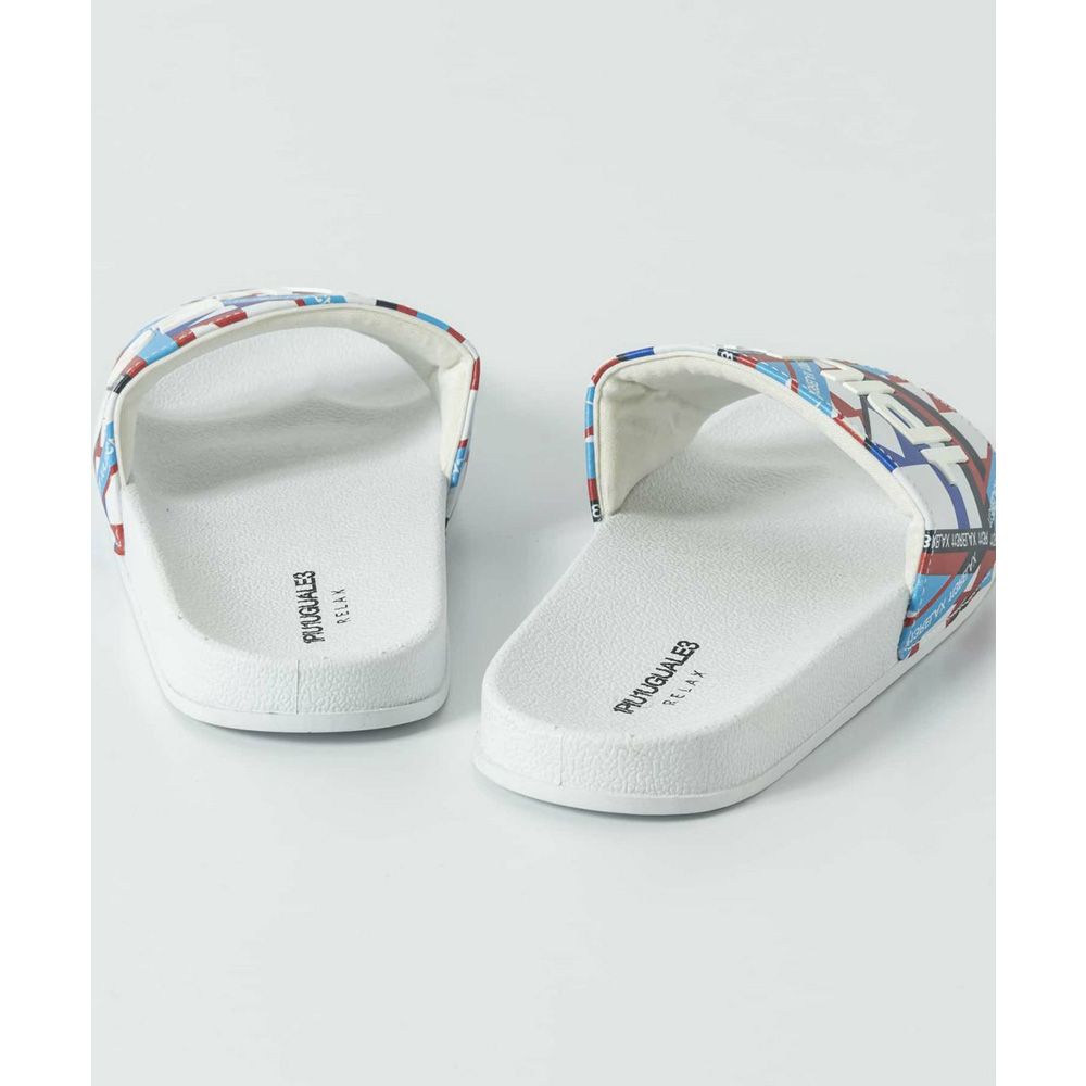 国内発送【1PIU1UGUALE3 RELAX】ジオメトリックシャワーサンダル 1PIU1UGUALE3 RELAX - GEOMETRIC PRINT SANDALS - BLACK / ジオ