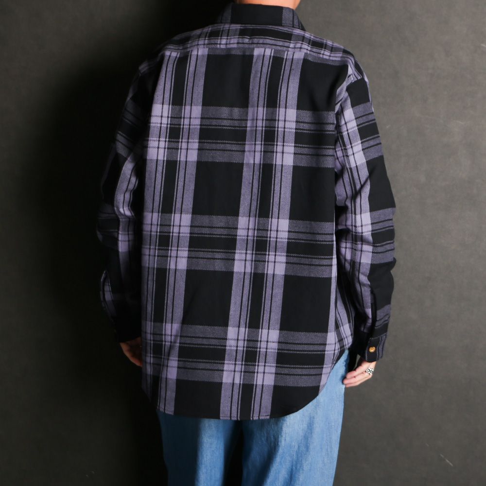 【ラスト1点-サイズ40】 × BIG MAC / SHIRT - BK CHECK / 2251-SH40-013