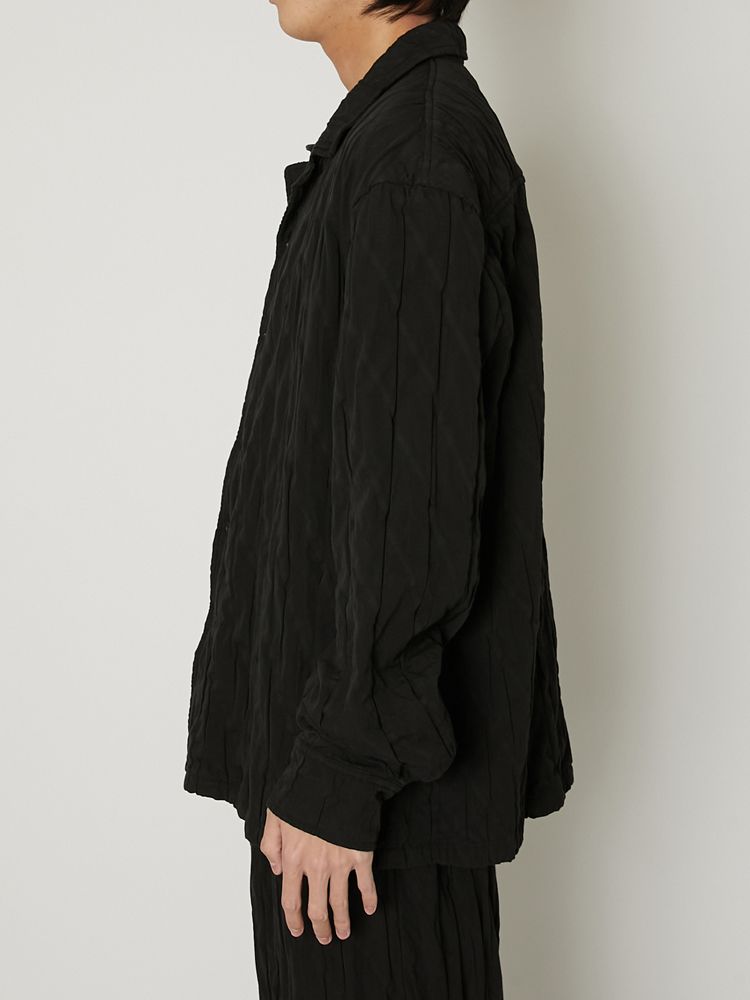 "COTTON PLEATS" SHIRTS / オープンカラーシャツ / TA23AW-SH024