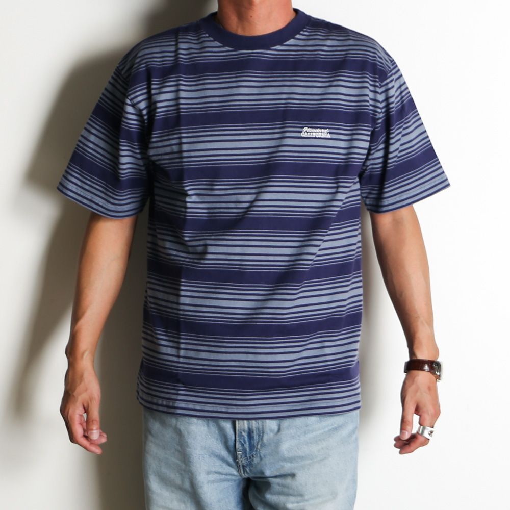 SD Heavyweight Border T - Blue / Tシャツ / TSOAA150