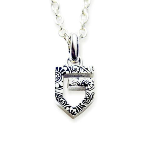 Vine Pattern G Pendant - S / バイン パターン G ペンダント GN16064