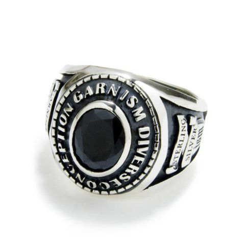 Ism College Ring - L / イズム カレッジ リング GR17002