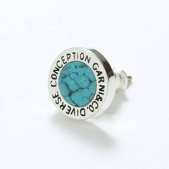 Round Stone Pierce / ラウンド ストーン ピアス GP16039