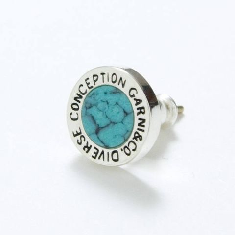 Round Stone Pierce / ラウンド ストーン ピアス GP16039