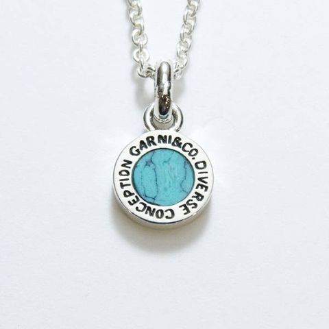 Round Stone Pendant - S / ラウンド ストーン ペンダント GN16070