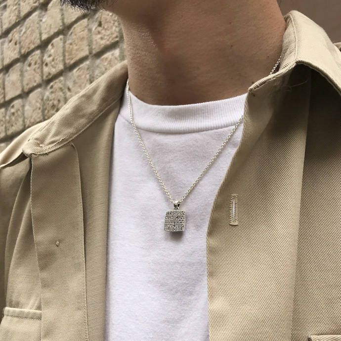 20th Engrave College Pendant - S / 20th イングレイブ カレッジ ペンダント - スモール GN18035