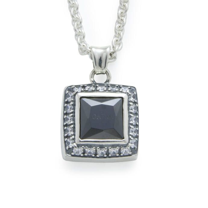 GARNI - 20th Engrave College Pendant - L / 20th イングレイブ