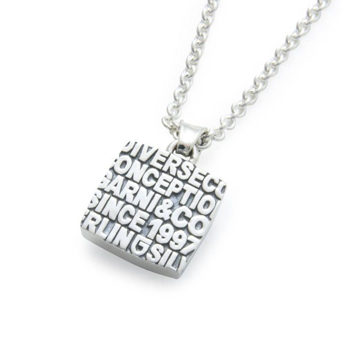 20th Engrave College Pendant - S / 20th イングレイブ カレッジ ペンダント - スモール GN18035