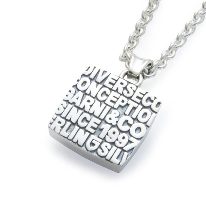 GARNI - 20th Engrave College Pendant - L / 20th イングレイブ GARNI - 20th Engrave College Pendant - L / 20th イングレイブ