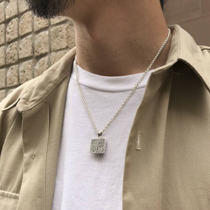 GARNI - 20th Engrave College Pendant - L / 20th イングレイブ GARNI - 20th Engrave College Pendant - L / 20th イングレイブ