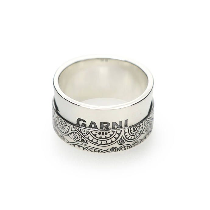 新規購入 クロッケリーリング ガルニ 【GARNI】Chain M Ring No.2