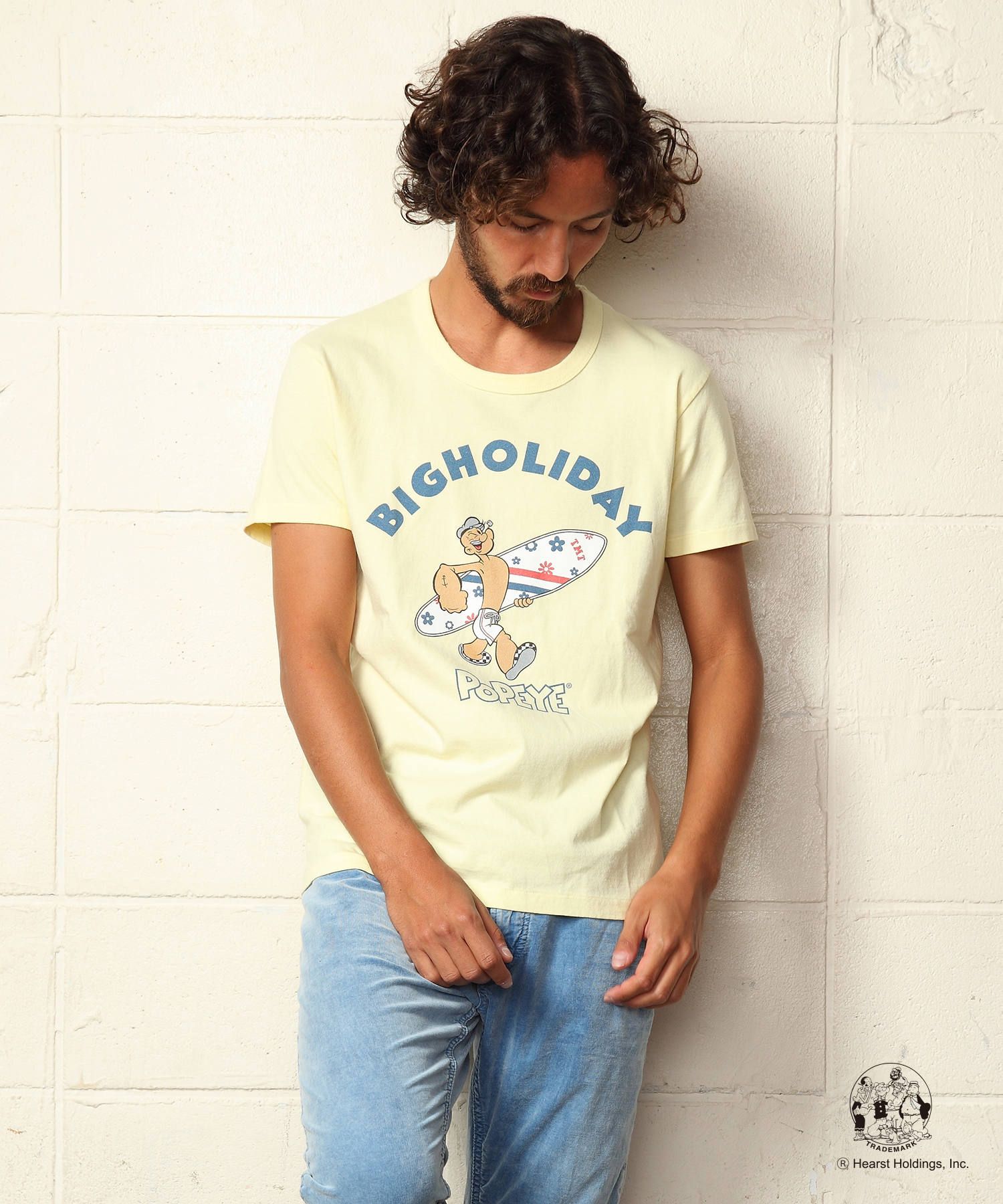 POPEYE®×TMT S/SL 17/1 JERSEY(BIGHOLIDAY) / 半袖Tシャツ TCS-S19PE02
