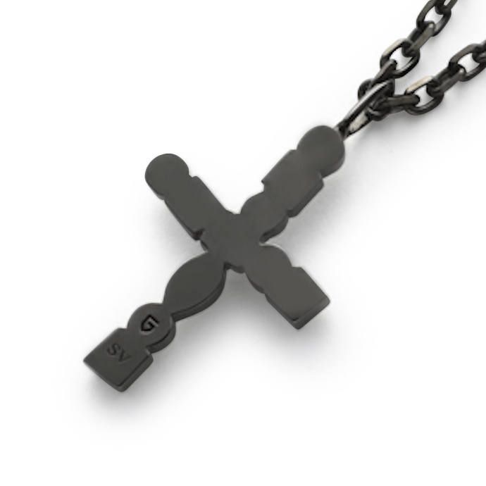 Mix Stone Cross Pendant / ミックス ストーン クロス ペンダント GN19009