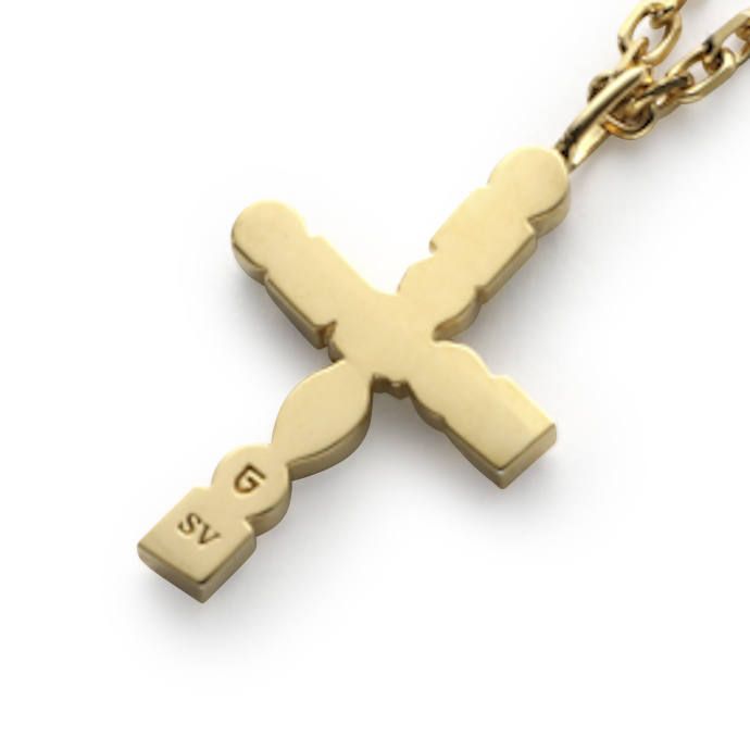 Mix Stone Cross Pendant / ミックス ストーン クロス ペンダント GN19009