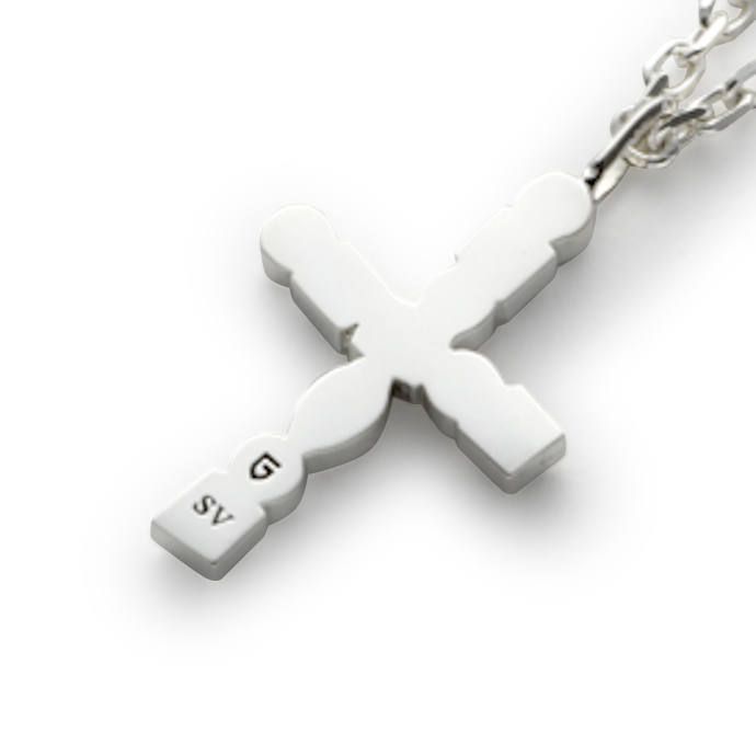 Mix Stone Cross Pendant / ミックス ストーン クロス ペンダント GN19009