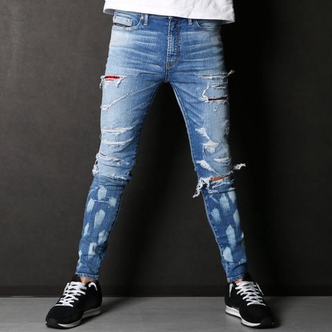 LOAD  DENIM / スーパーテーパードスキニーデニムパンツ RC11-SSK-004