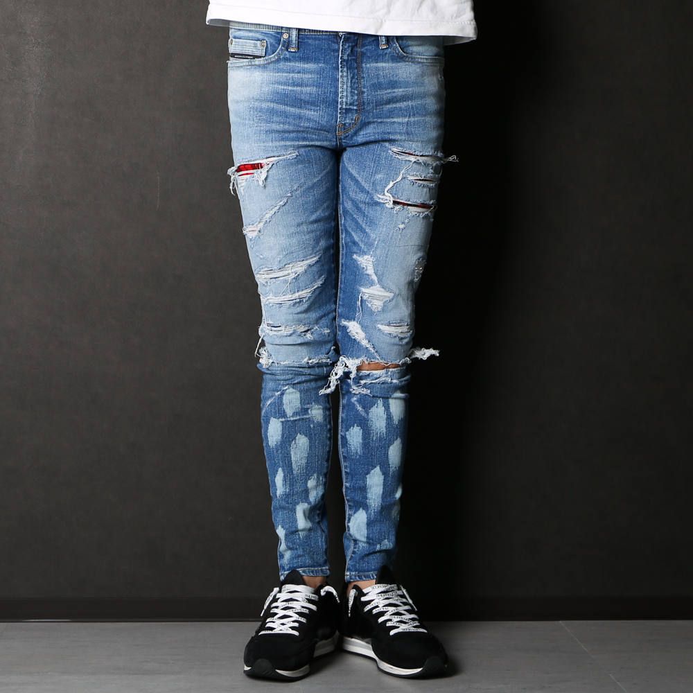 LOAD  DENIM / スーパーテーパードスキニーデニムパンツ RC11-SSK-004