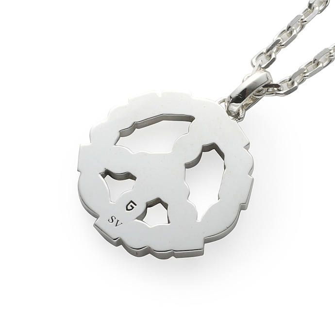 Mix Stone Peace Pendant / ミックス ストーン ピース ペンダント GN19012