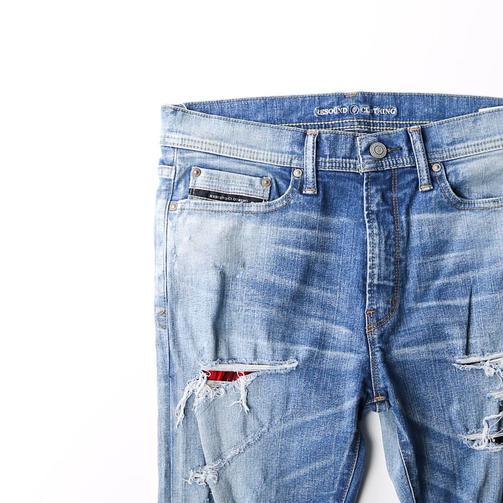LOAD  DENIM / スーパーテーパードスキニーデニムパンツ RC11-SSK-004