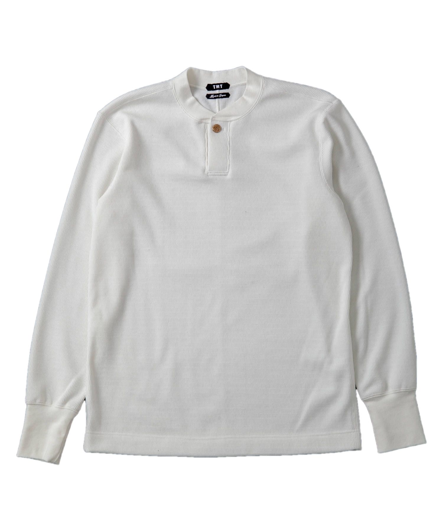 BOMBER HEAT® THERMAL HENRY NECK L/SL PULLOVER / 極暖裏起毛 サーマル ヘンリーネック TCS-F1905