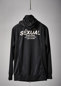 PHOSPHORESCENT ZIP UP PARKA "SEXUAL" / ジップアップパーカー SX073-TF05