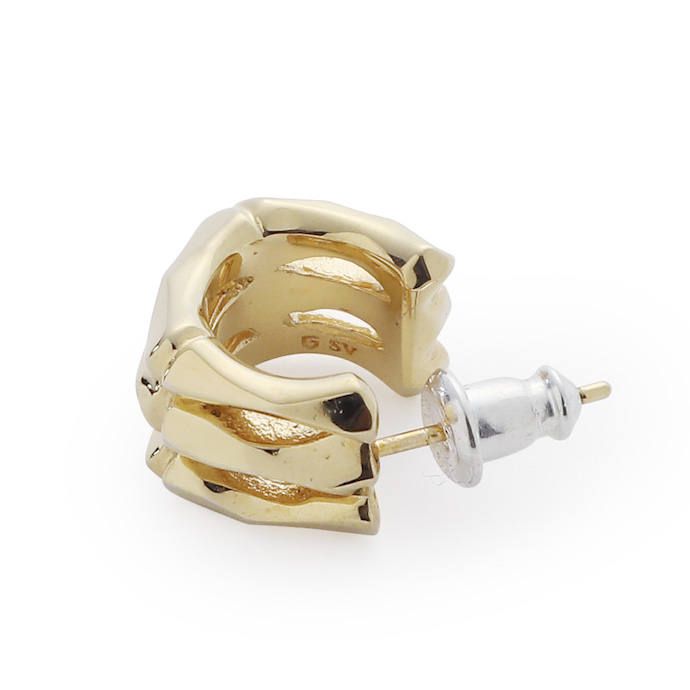 Crockery Bamboo Triple Pierce / クロッケリー バンブー トリプル ピアス GP19011