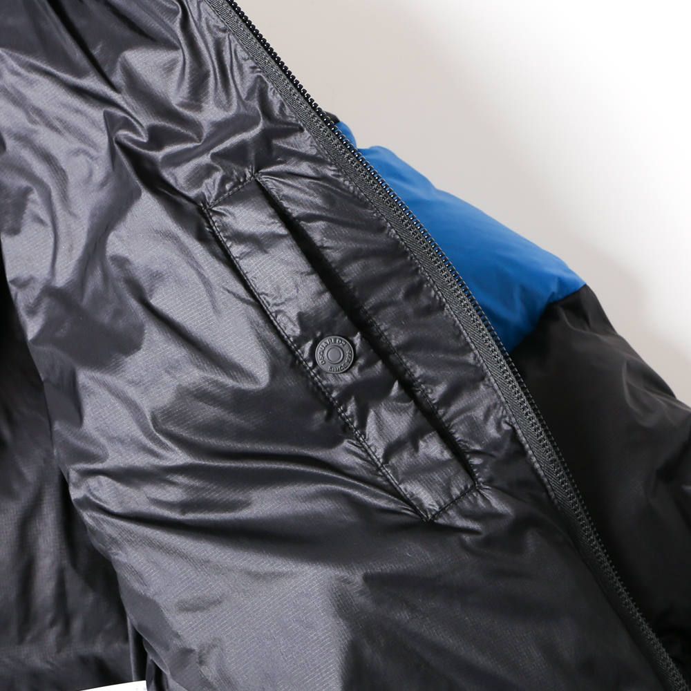 Nylon Hooded Puffer Bomber With Logo Prints / パフィージャケット S74AM0960/S52119