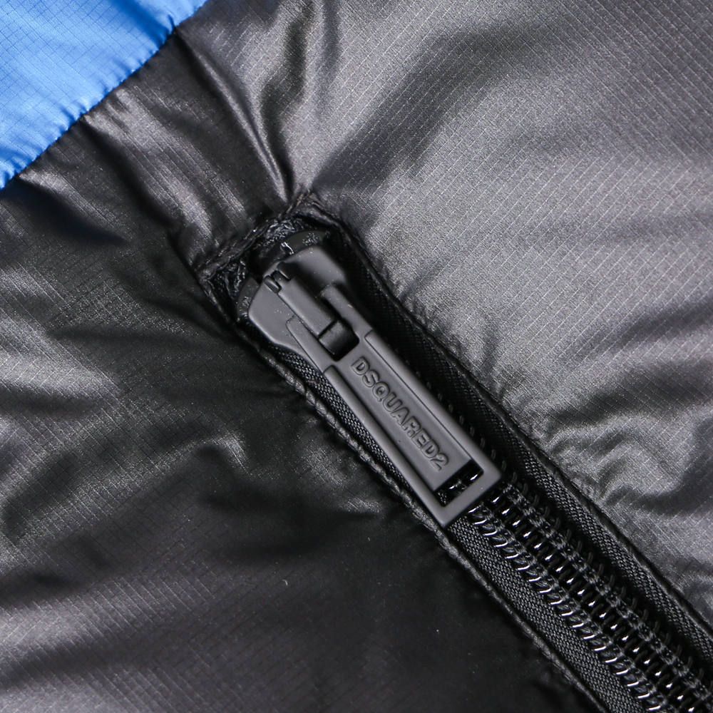 Nylon Hooded Puffer Bomber With Logo Prints / パフィージャケット S74AM0960/S52119