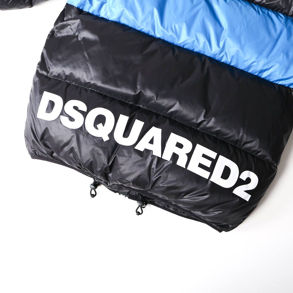 Nylon Hooded Puffer Bomber With Logo Prints / パフィージャケット S74AM0960/S52119