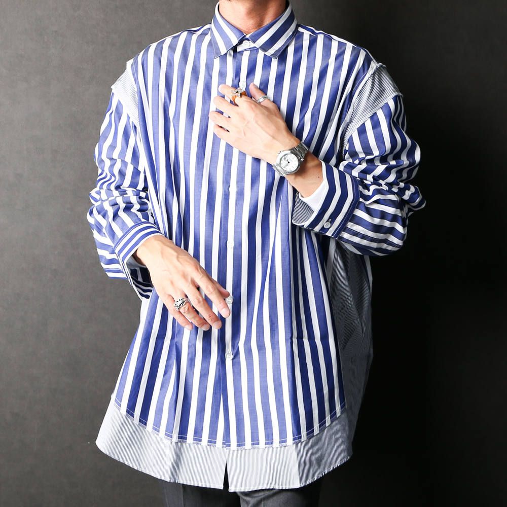 N.HOOLYWOOD - L/S SHIRT / 192-SH05-014 pieces | chemical conbination