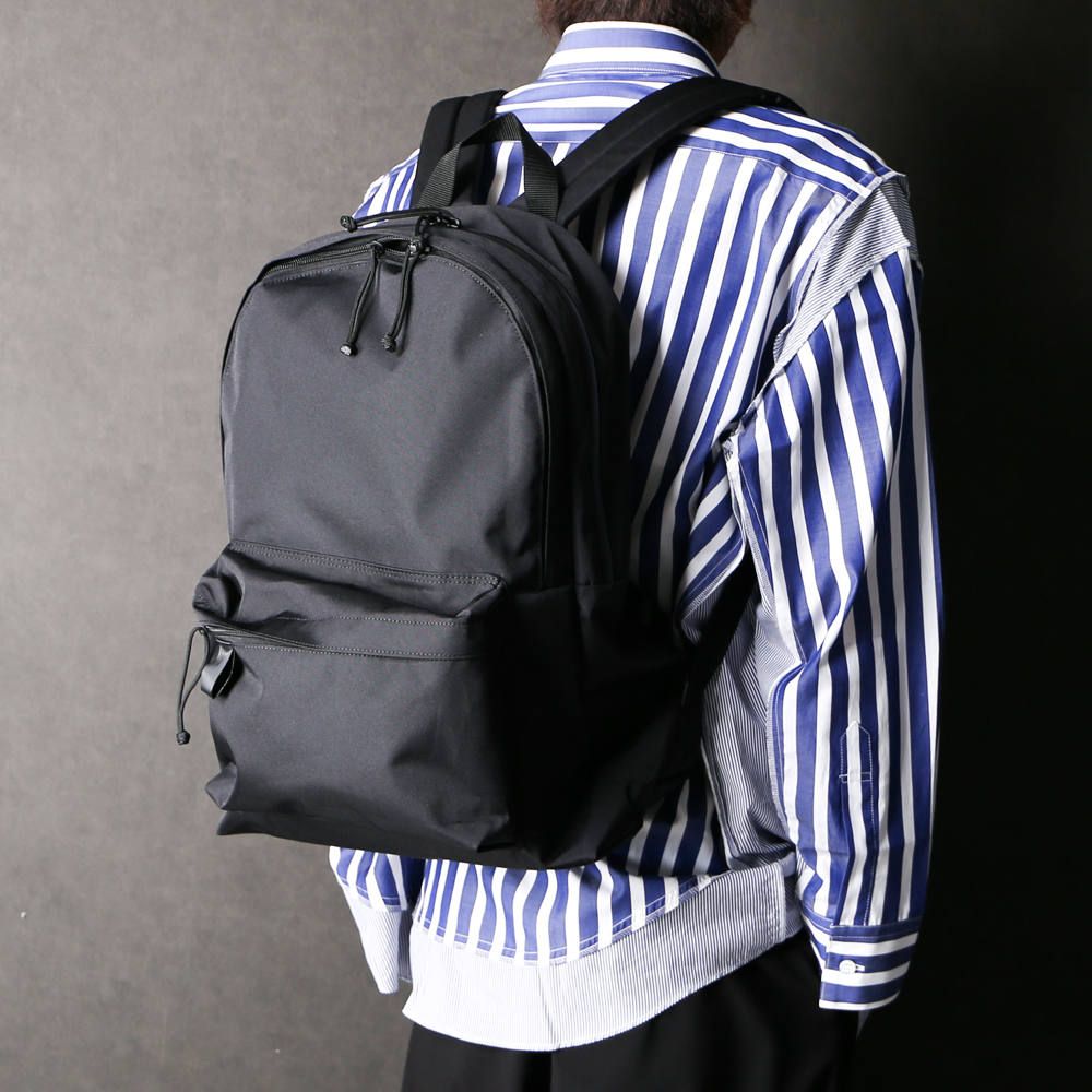 N.HOOLYWOOD エヌハリウッド バッグ 21AW PORTER ポーター バックパック ラージ BACK PACK LARGE AC04 peg リュック デイパック COMPILE コンパイル ブラック 黒 日本製 カバン 吉田カバン【メンズ】