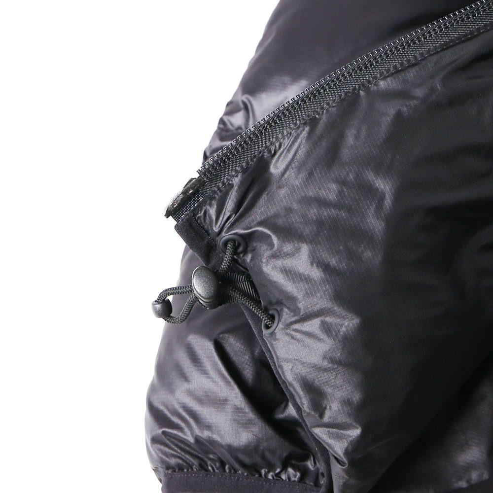 Nylon Hooded Puffer Bomber With Logo Prints / パフィージャケット S74AM0960/S52119
