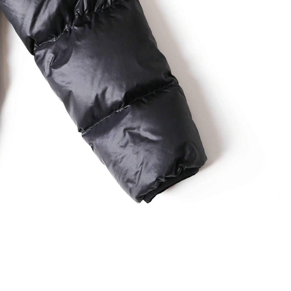 Nylon Hooded Puffer Bomber With Logo Prints / パフィージャケット S74AM0960/S52119