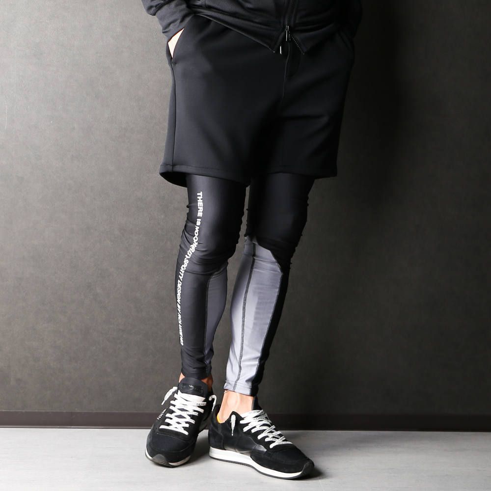 AKM - HYBRID LEGGINGS / レギンス SX055-FC003 | chemical conbination