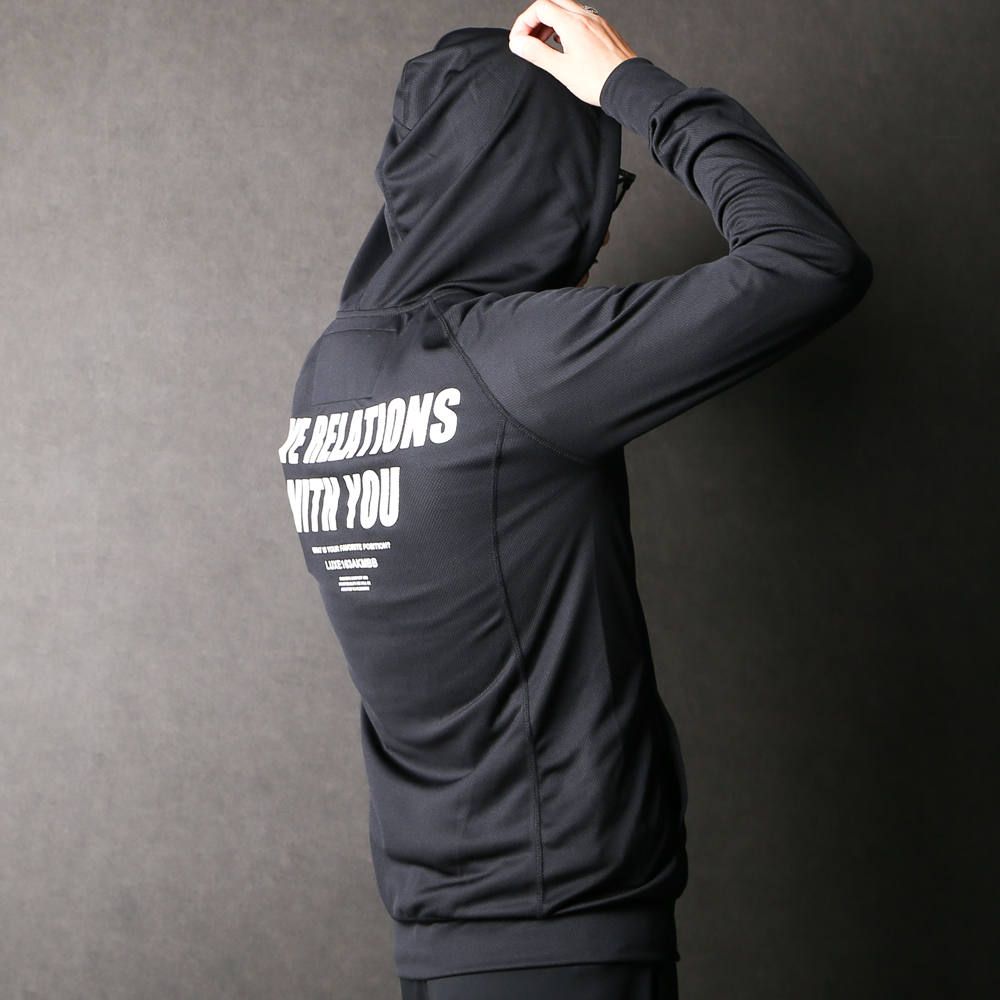 PHOSPHORESCENT ZIP UP PARKA "HOW ABOUT" / ジップアップパーカー SX074-TF05