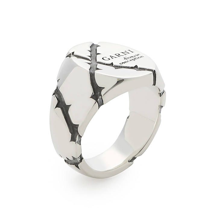 Thorn Covered Oval Ring / ソーン カバード オーバル リング GR19011