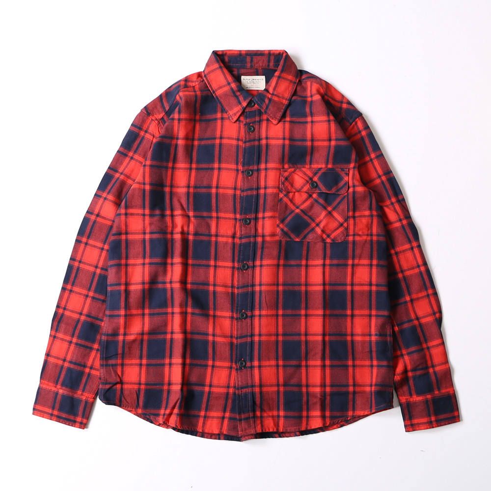 STEN / リラックスフィット チェックシャツ 50161-3008
