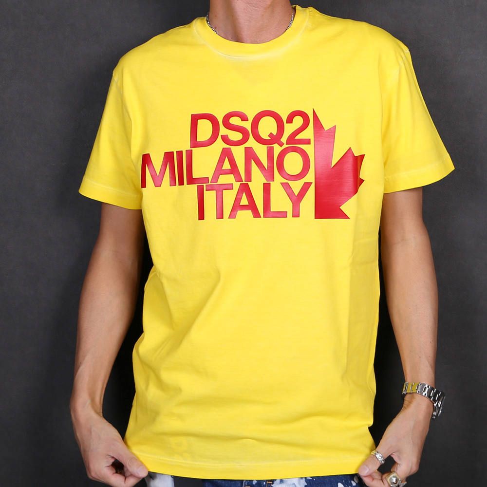 数回着用 DSQUARED ディースクエアード メンズＴシャツ XSサイズ - T