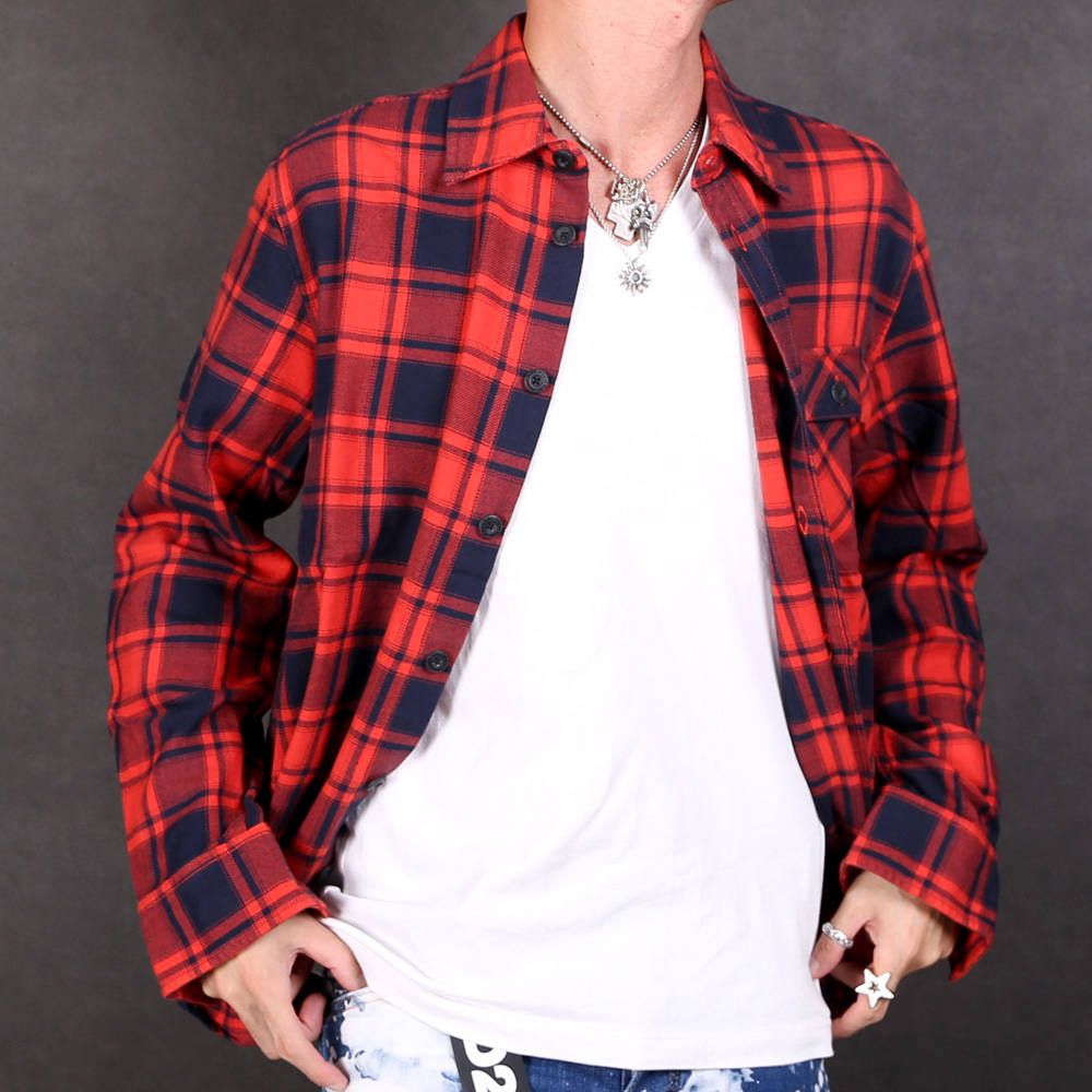 STEN / リラックスフィット チェックシャツ 50161-3008