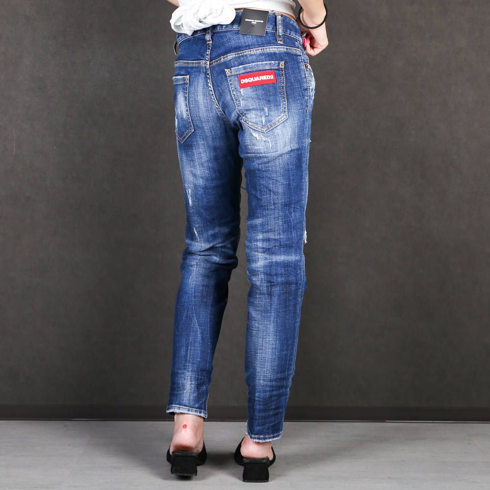 DSQUARED2 - 【レディース】Jennifer Cropped Jean / ジェニファー ...