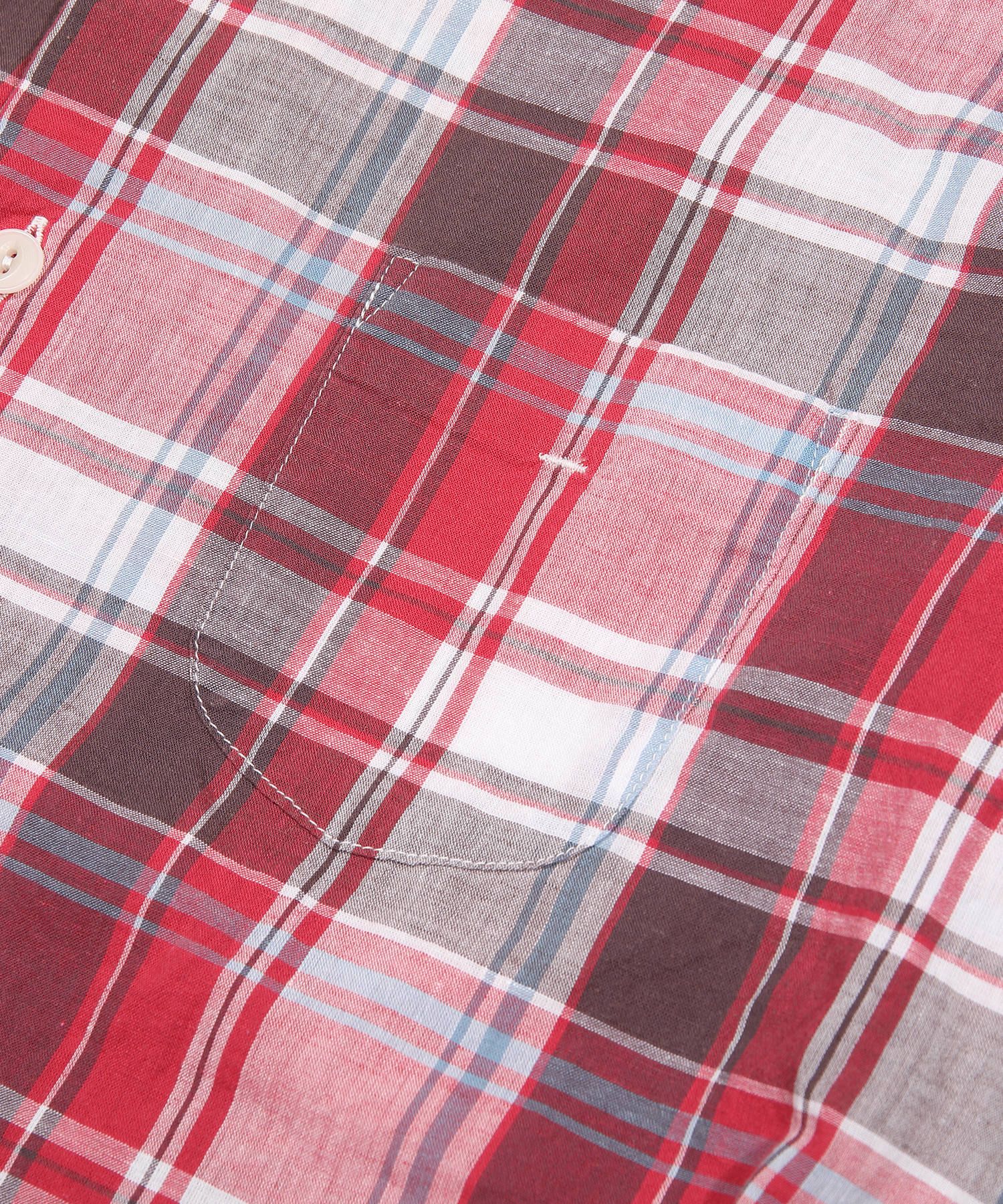 VINTAGE WASH MADRAS CHECK SHIRTS / マドラスチェック ドレスシャツ TSH-S2003