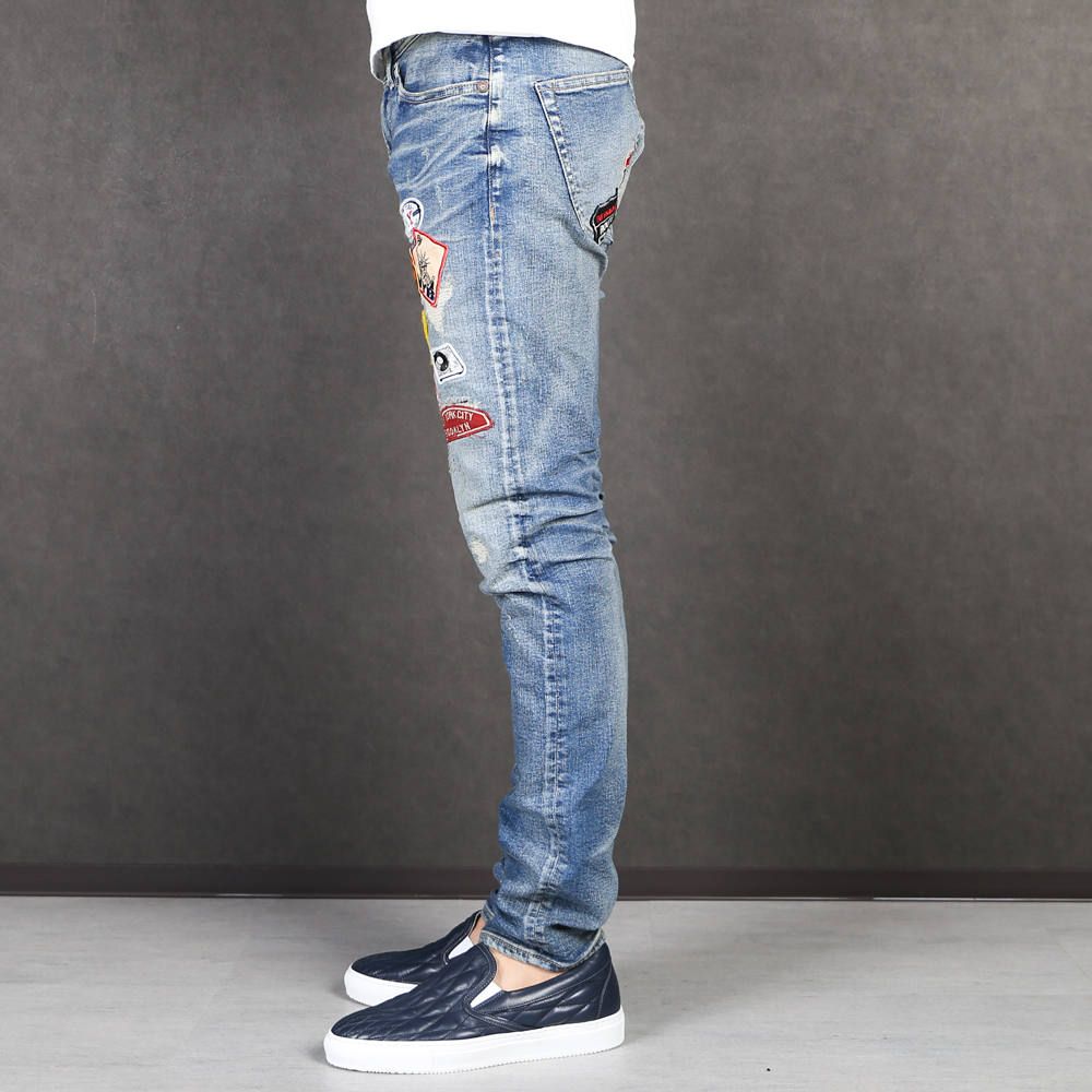 TMT - HYBRID-STRETCH WAPPEN 5P TAPERD DENIM / ストレッチデニム