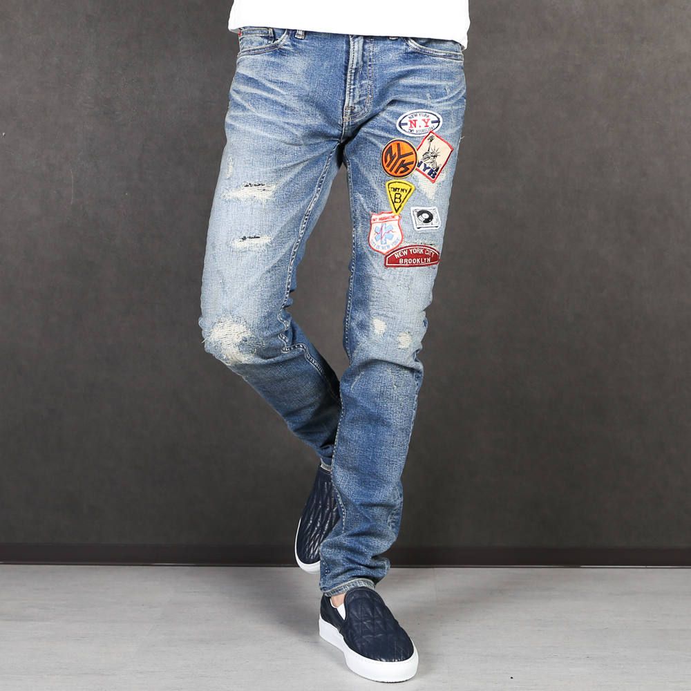 TMT - HYBRID-STRETCH WAPPEN 5P TAPERD DENIM