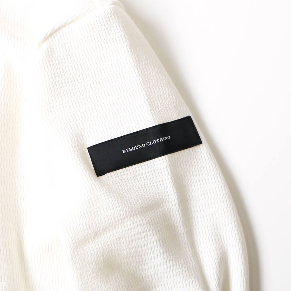 velours fleece neo thermal / カットオフハニカムサーマル / RC18-C-001